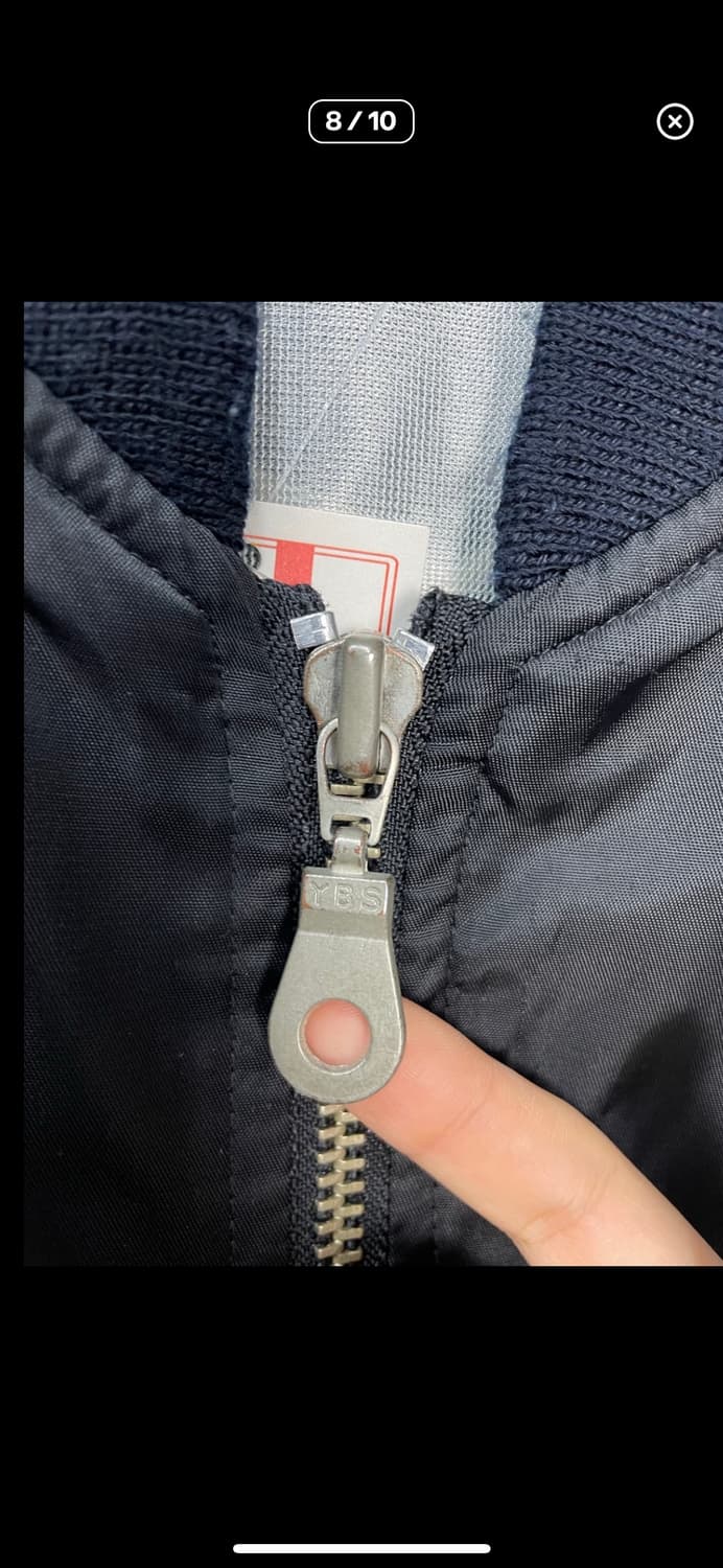 게스클럽 올드스쿨 빅로고 항공자켓 A2830 상품이미지7