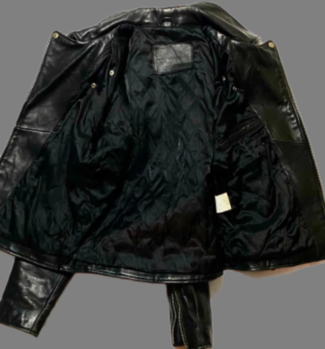 90s 빈티지 락시크 가죽자켓 라이더자켓 레더자켓 상품이미지3