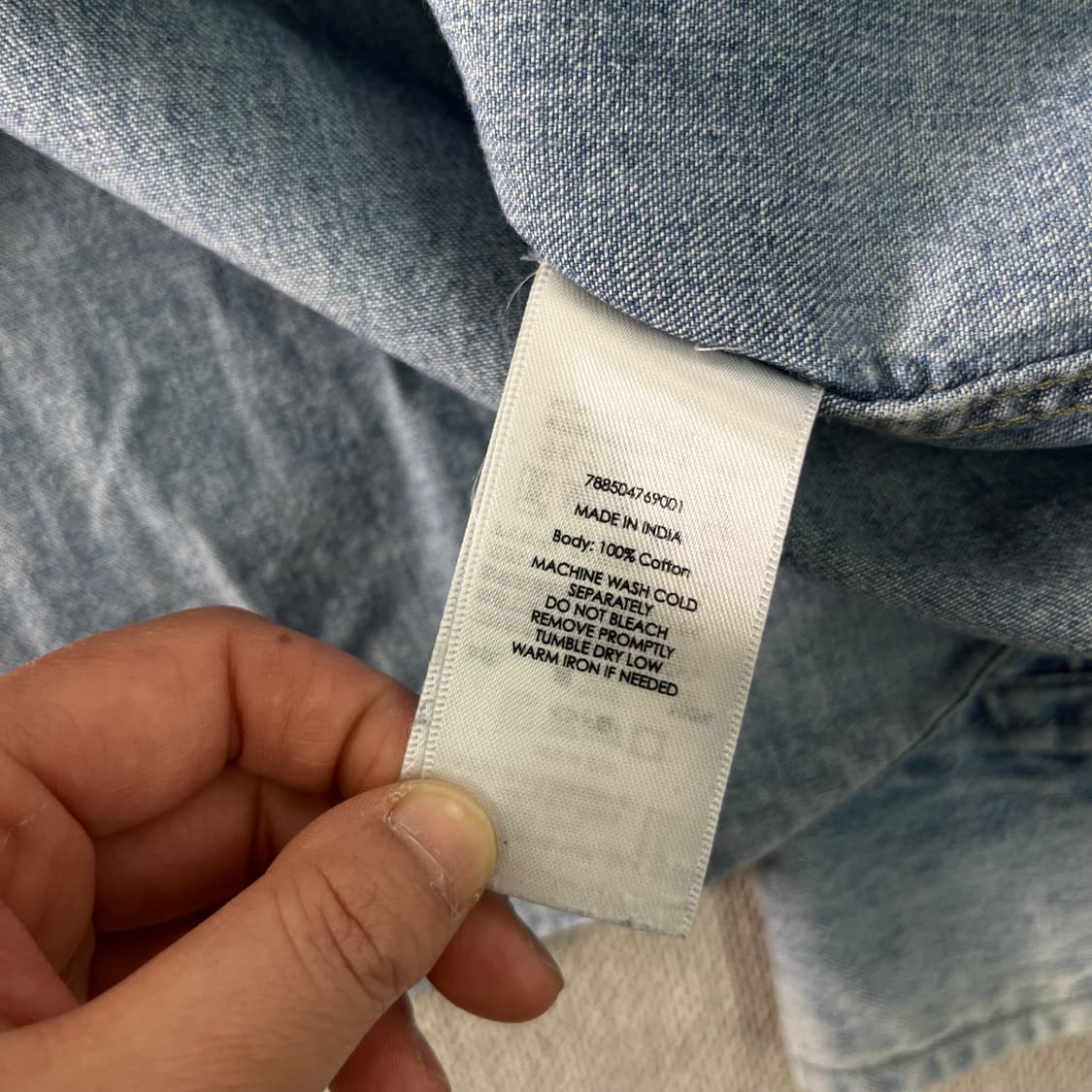 95 폴로랄프로렌 데님앤서플라이 웨스턴 데님 셔츠 상품이미지4