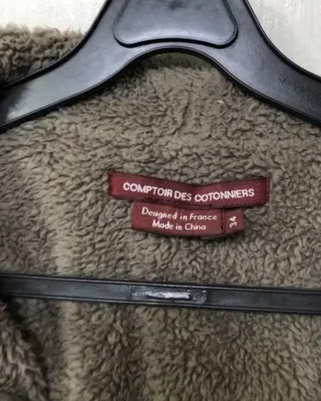 꼼뜨와 데 꼬또니에 롱 야상 자켓 상품이미지3