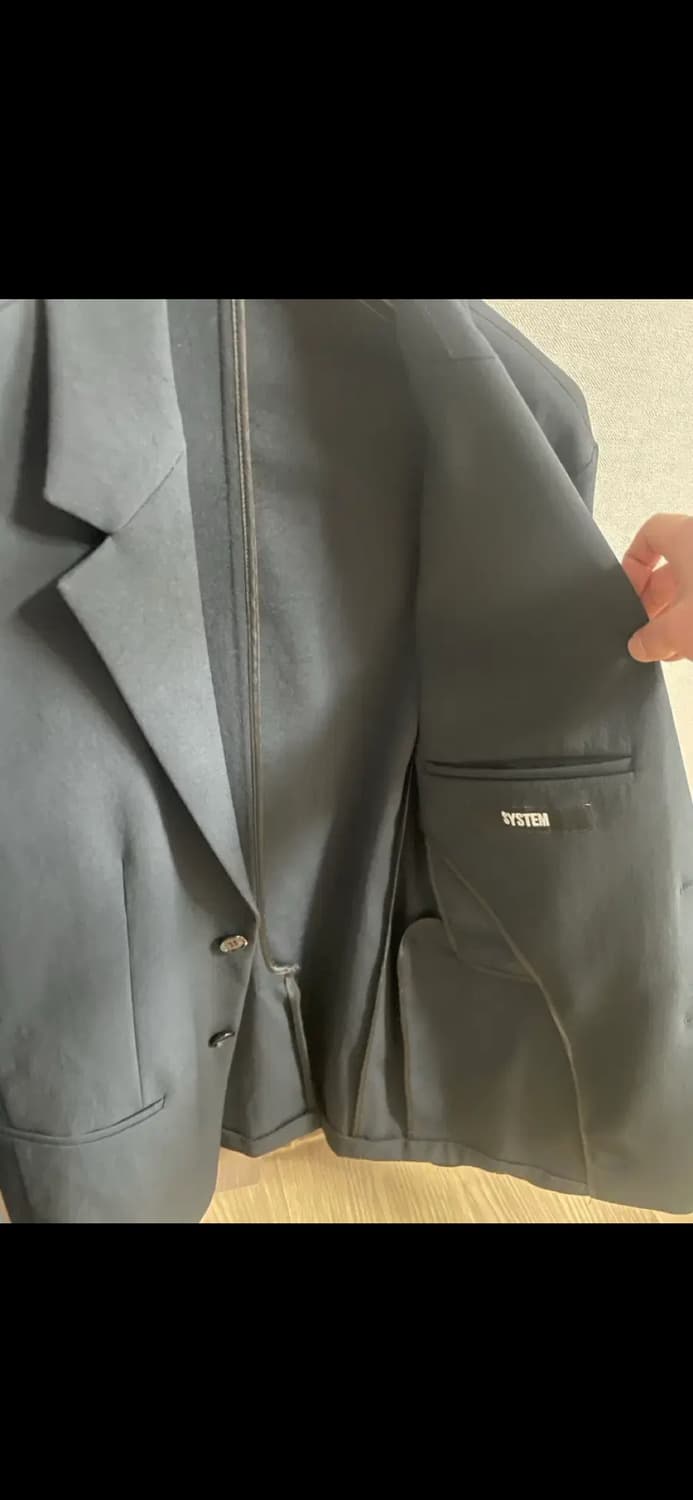 시스템옴므 셋업 자켓 95사이즈 팔아요. 상품이미지5