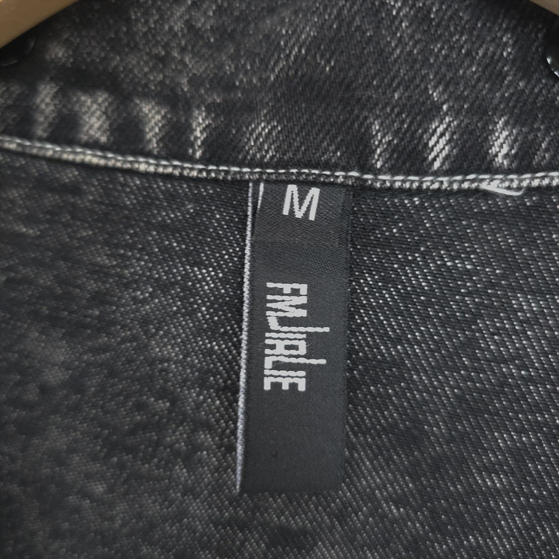 FMJIALIE 워싱 데님 카고 베스트 블랙 M 상품이미지6