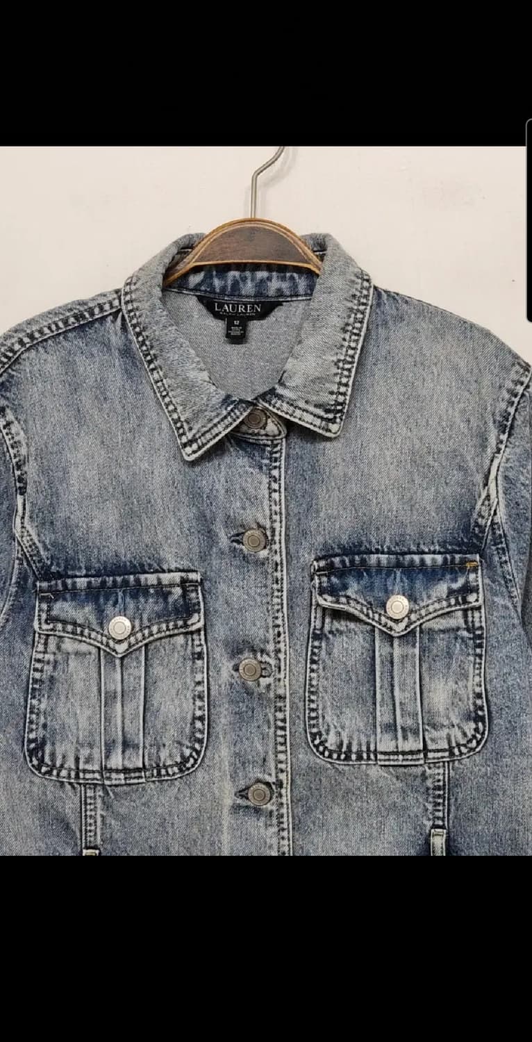(L) 랄프로렌 폴로 데님자켓 연청 청바지 빈티지  상품이미지2