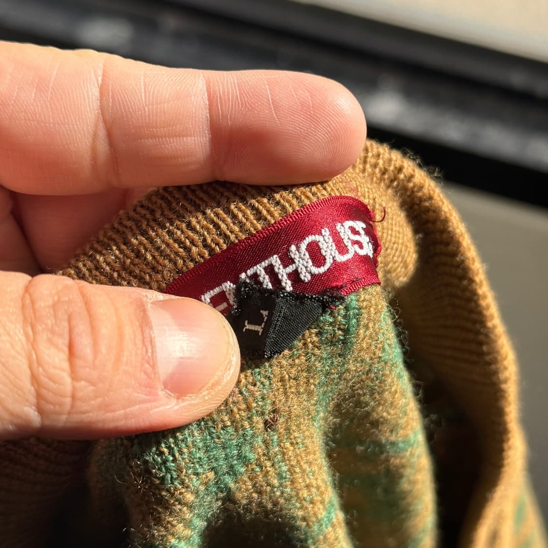 PENTHOUSE 울 아가일 가디건 상품이미지7