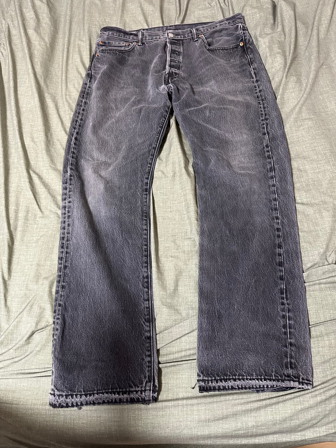 리바이스501흑청 36/32 상품이미지1