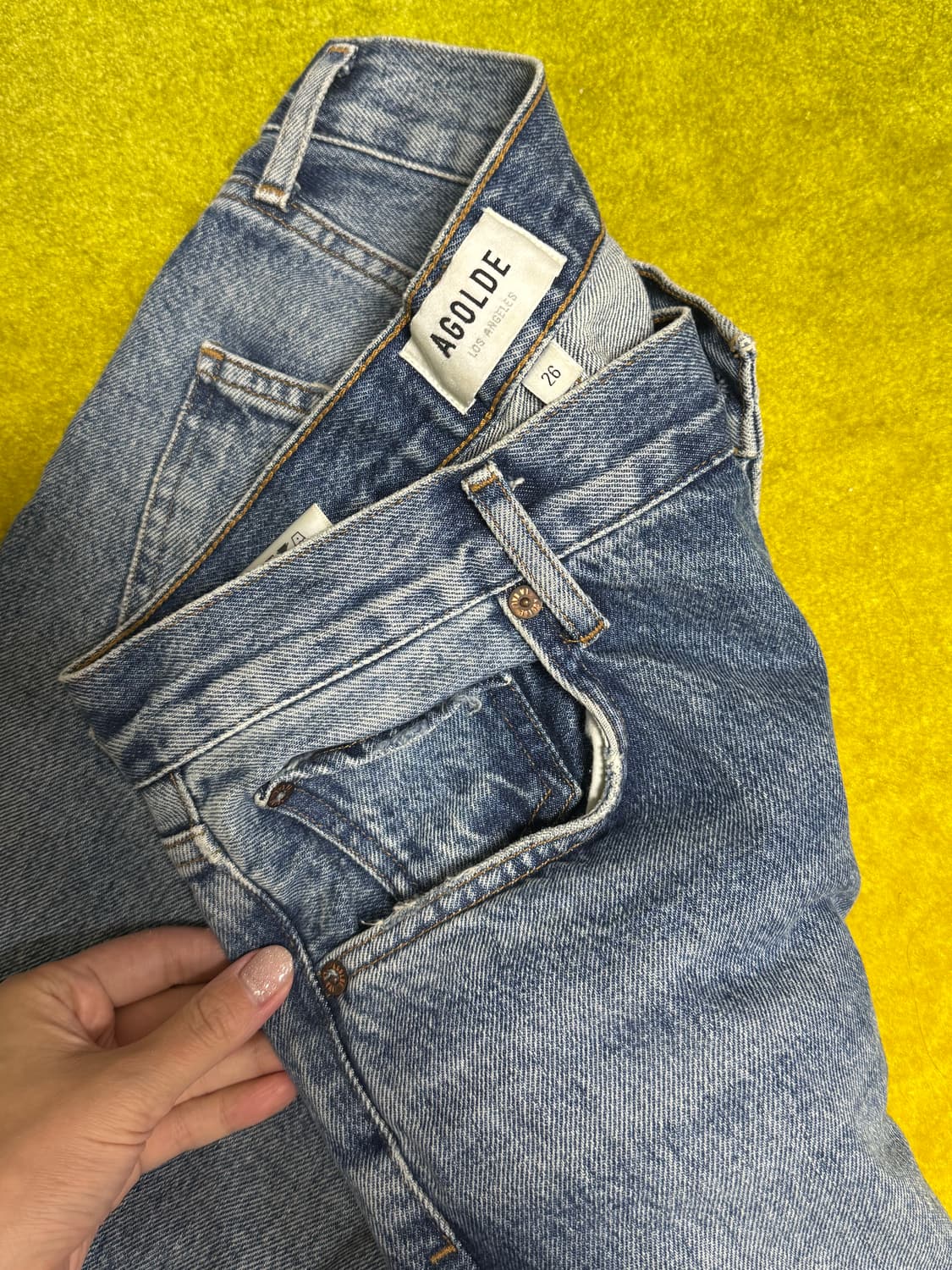 Agolde 90s 핀치 웨이스트 스트레이트 진 26 상품이미지2