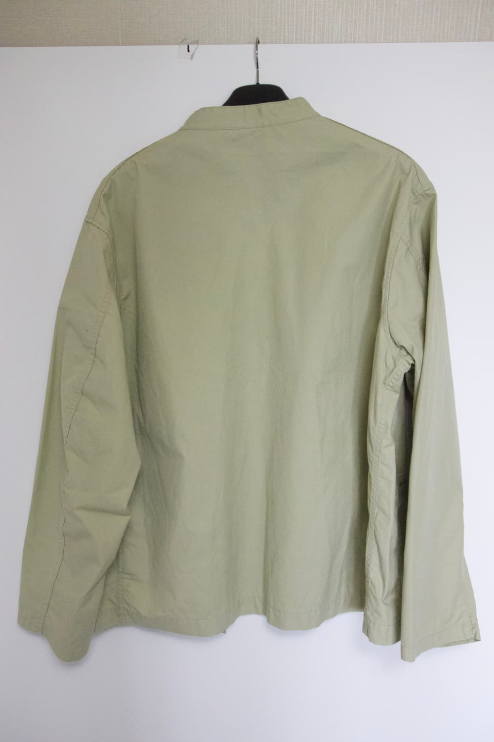 (새상품)나나미카 밴드칼라 셔츠 자켓 라이트그린 XL 상품이미지6