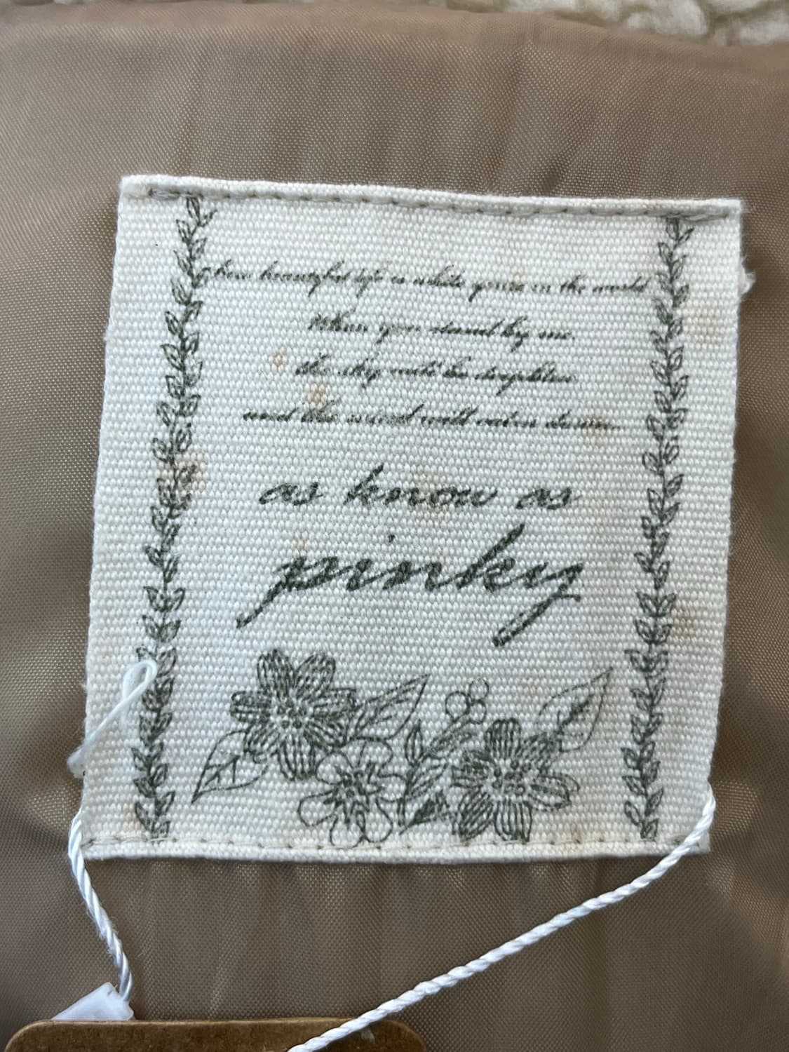 As Know As Pinky 셰르파 패널 후드 코트 상품이미지8