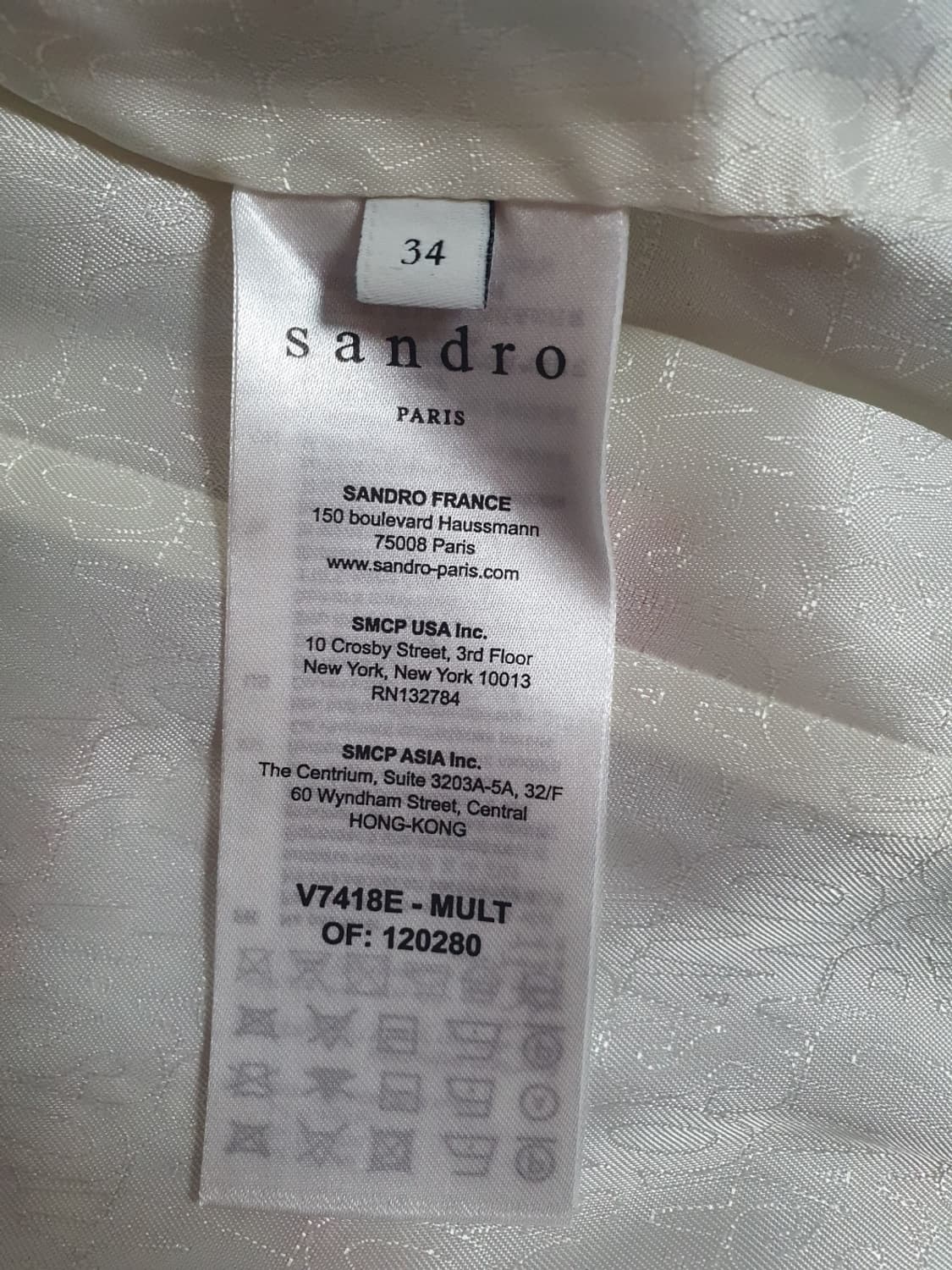 🧵 산드로 Idaline 멀티 트위드자켓 34 상품이미지8