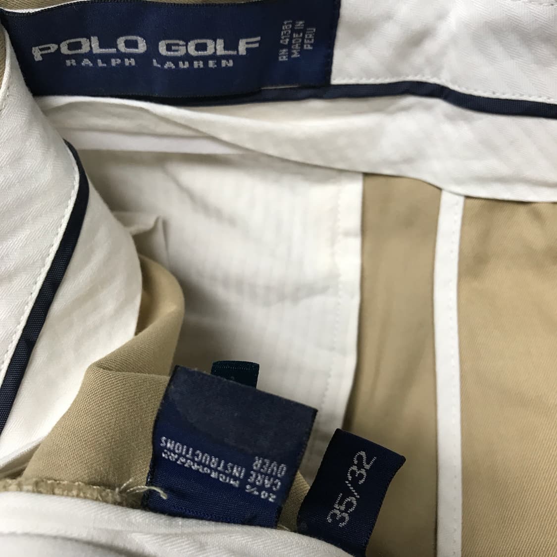 폴로 랄프로렌 베이지 치노 팬츠 35/32 상품이미지5
