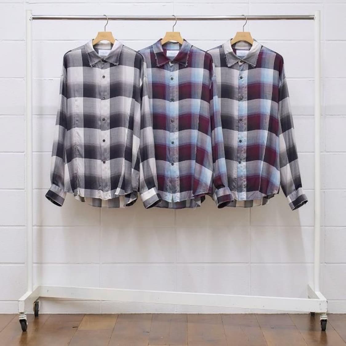 [3] unused x sugarhill 레이온 셔츠 언유즈드 슈가힐 상품이미지3