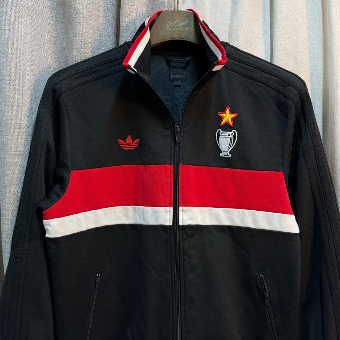 [L] 아디다스 AC 밀란 06-07 메디올라눔 트랙탑 져지 상품이미지3