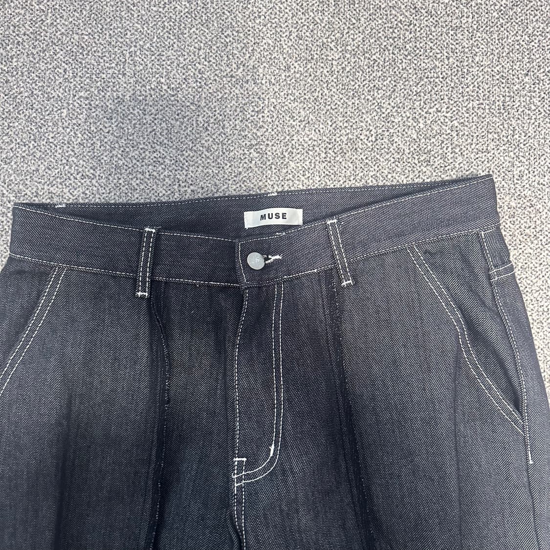Muse 데님 와이드 팬츠 상품이미지2