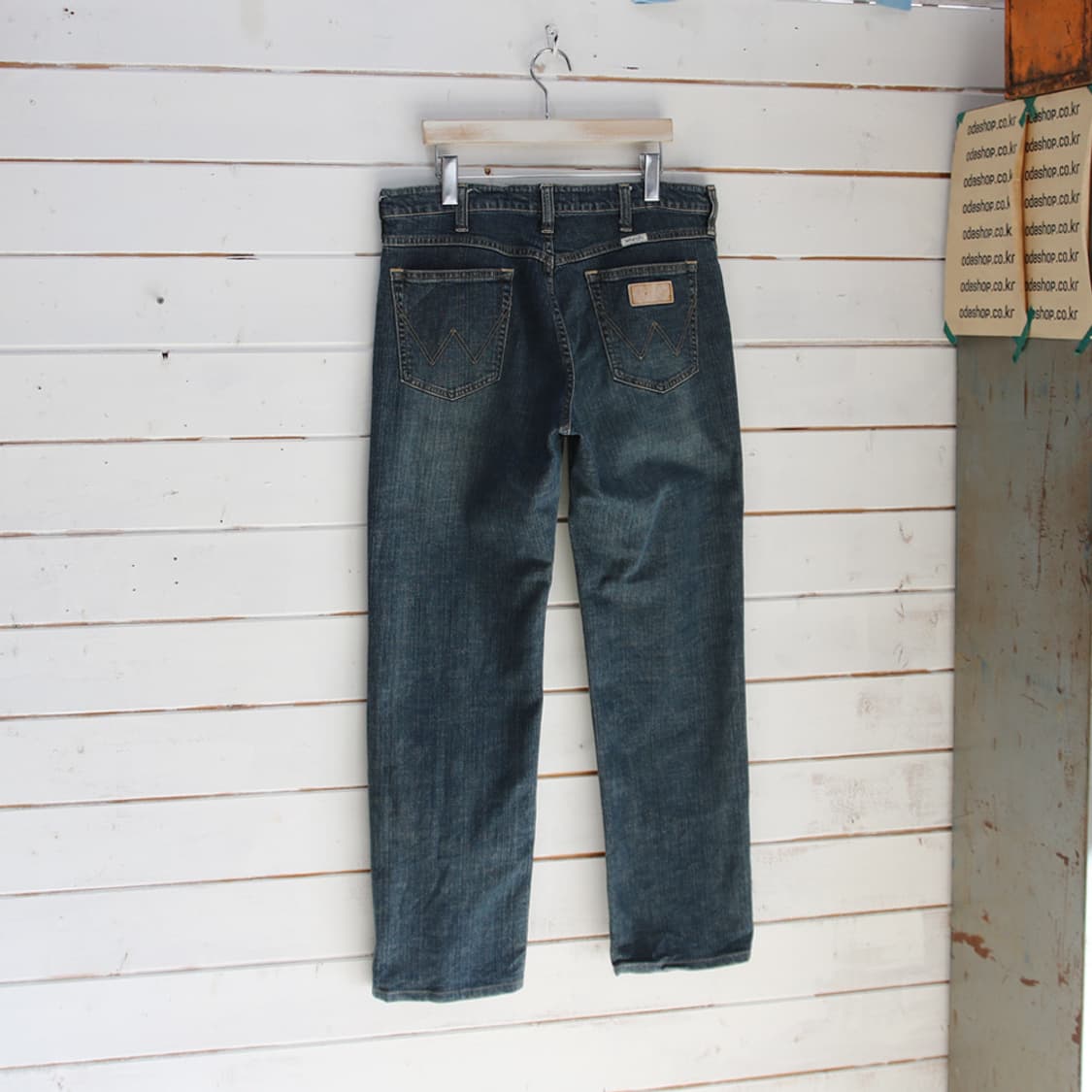 (착용컷) Wrangler 데님 팬츠 (남성용 34) 상품이미지2