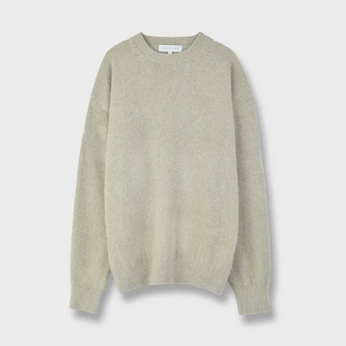 브라운야드 23FW 알파카 니트 4사이즈 상품이미지2