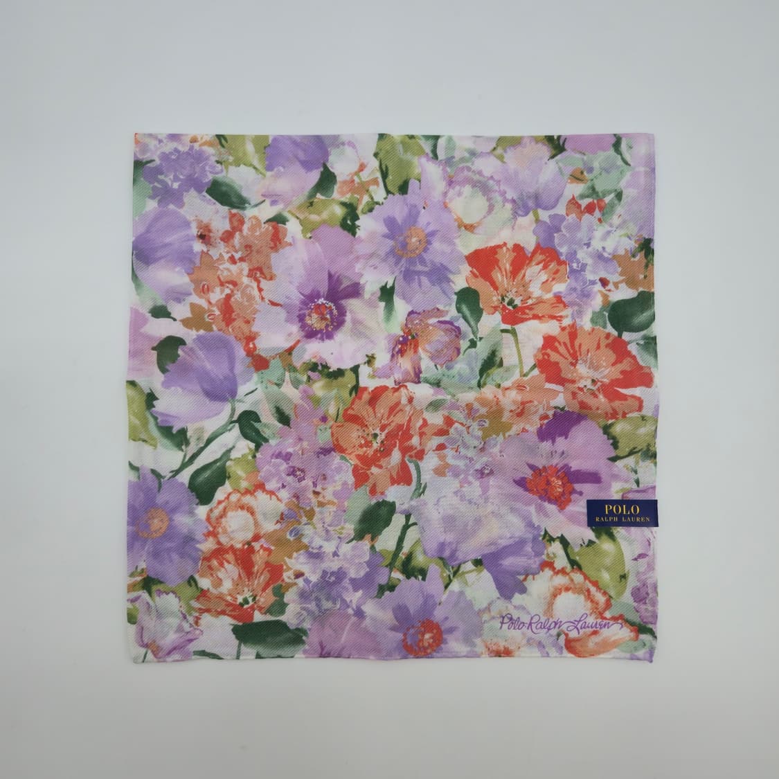 폴로 랄프 로렌 실크 손수건 스카프 [RBCFS11735-113-07] 상품이미지3