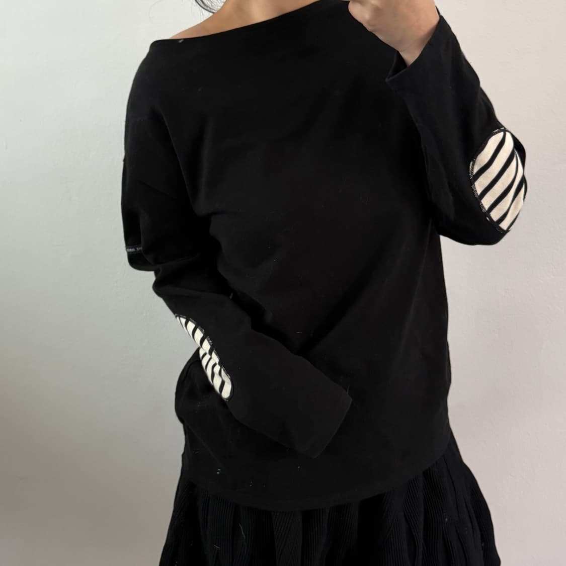 [40] 세인트제임스 엘보 패치 티셔츠 상품이미지2