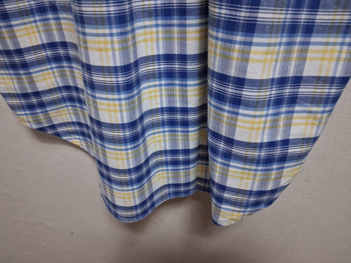 일본빈티지 타미힐피거 체크남방 반팔 남성105 110
 상품이미지6