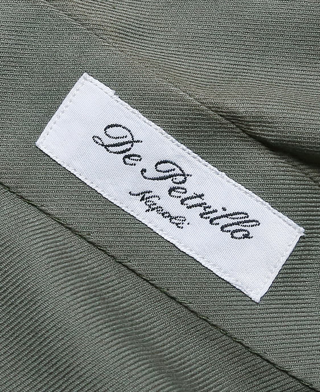 드 페트릴로 [De Petrillo] 카키 코튼 클래식 벨티드 자켓 상품이미지7