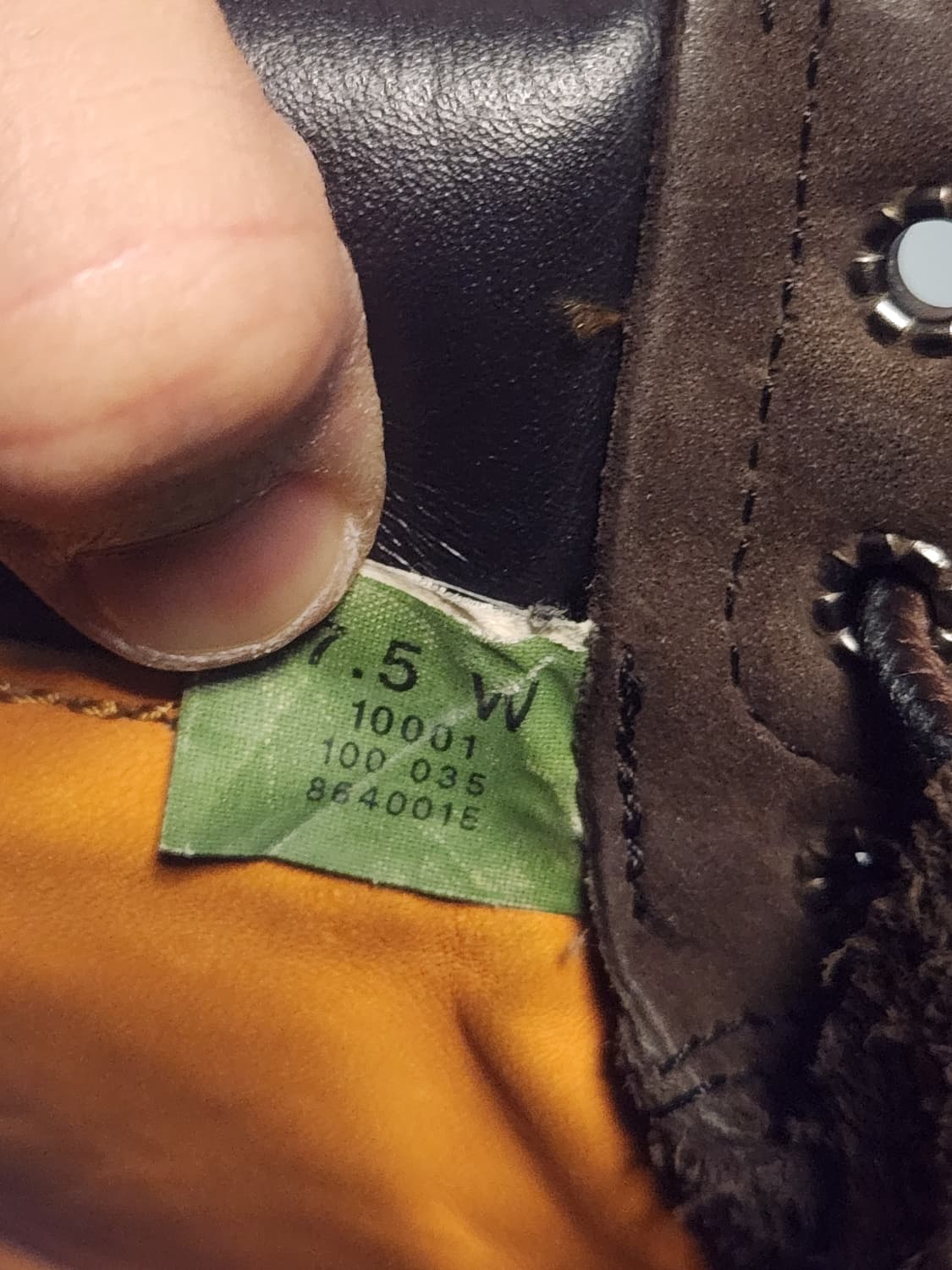 팀버랜드 워커 다크브라운 (7.5w/260) 상품이미지10