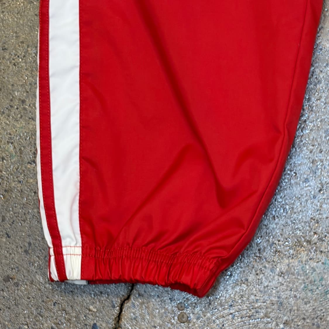 90s USA 아디다스 삼선 츄리닝 트레이닝팬츠 바람막이 팬츠 상품이미지9