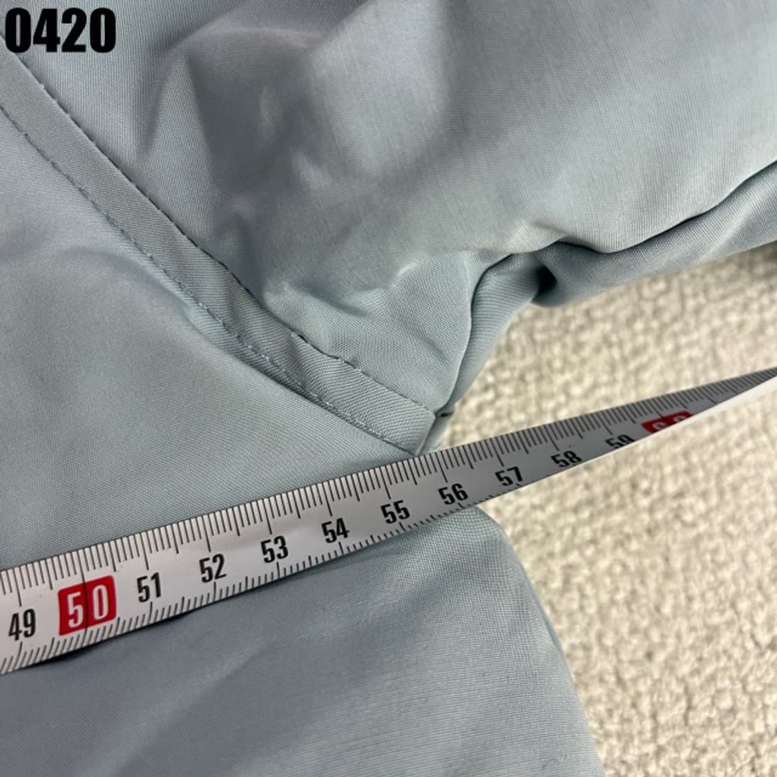 NBA 패딩 점퍼 하늘색 후드 s 상품이미지4