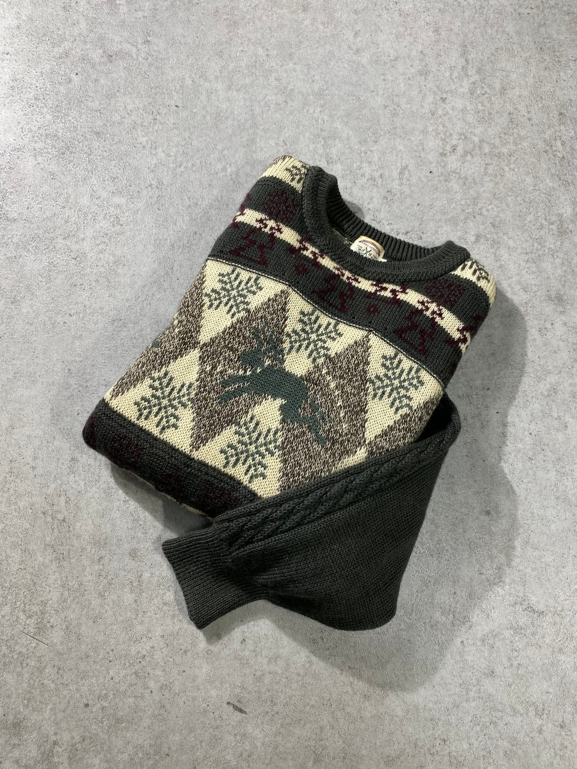 [L] JOHN HENRY 존 헨리 빈티지 울 스웨터 상품이미지5