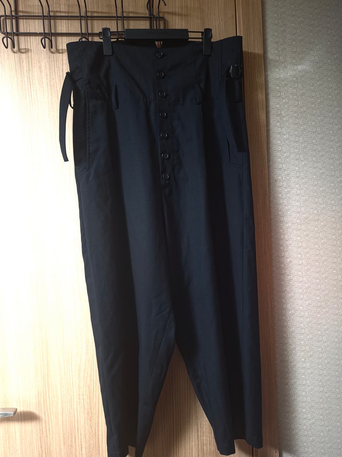 (3,2)22ss요지야마모토 s'yte 베스트 블레이저, 하이웨스트 팬츠 상품이미지3