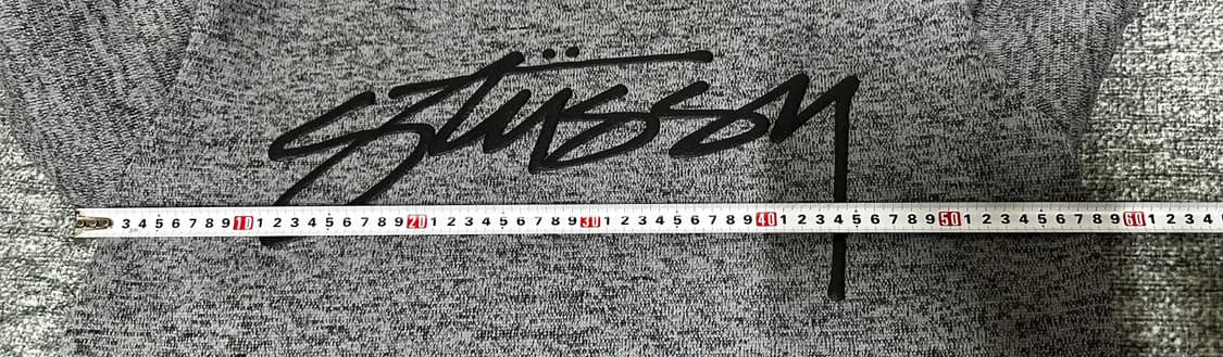 스투시 그레이 맨투맨 티셔츠 L 상품이미지7