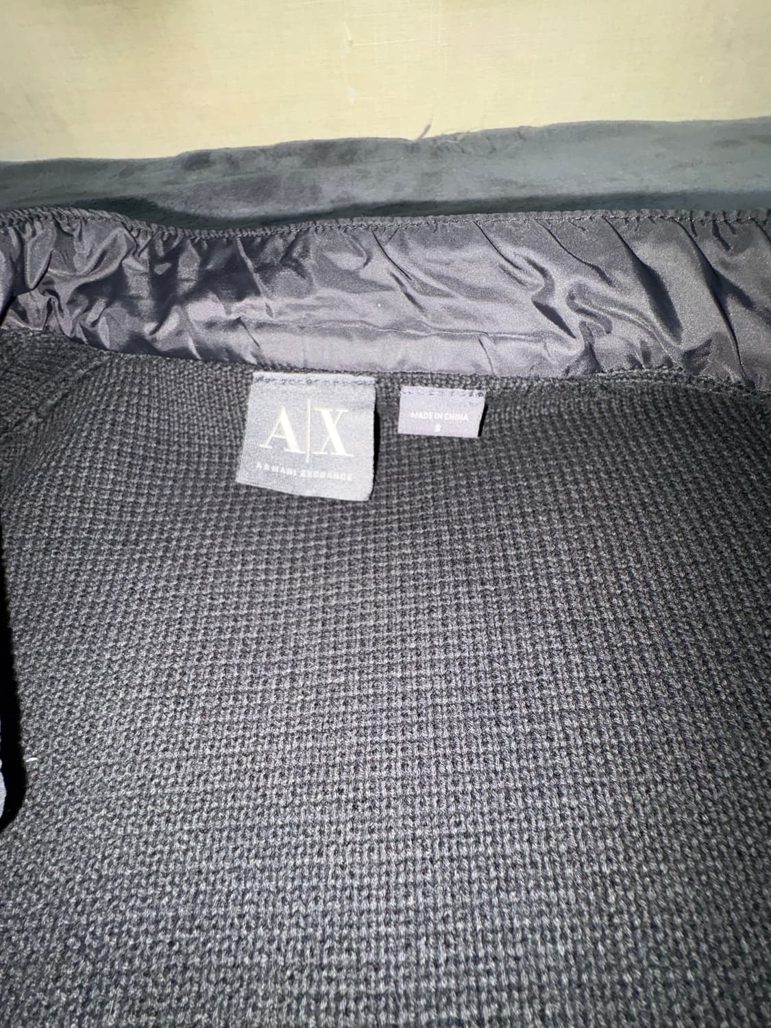 아르마니 익스체인지 니트 집업 상품이미지2