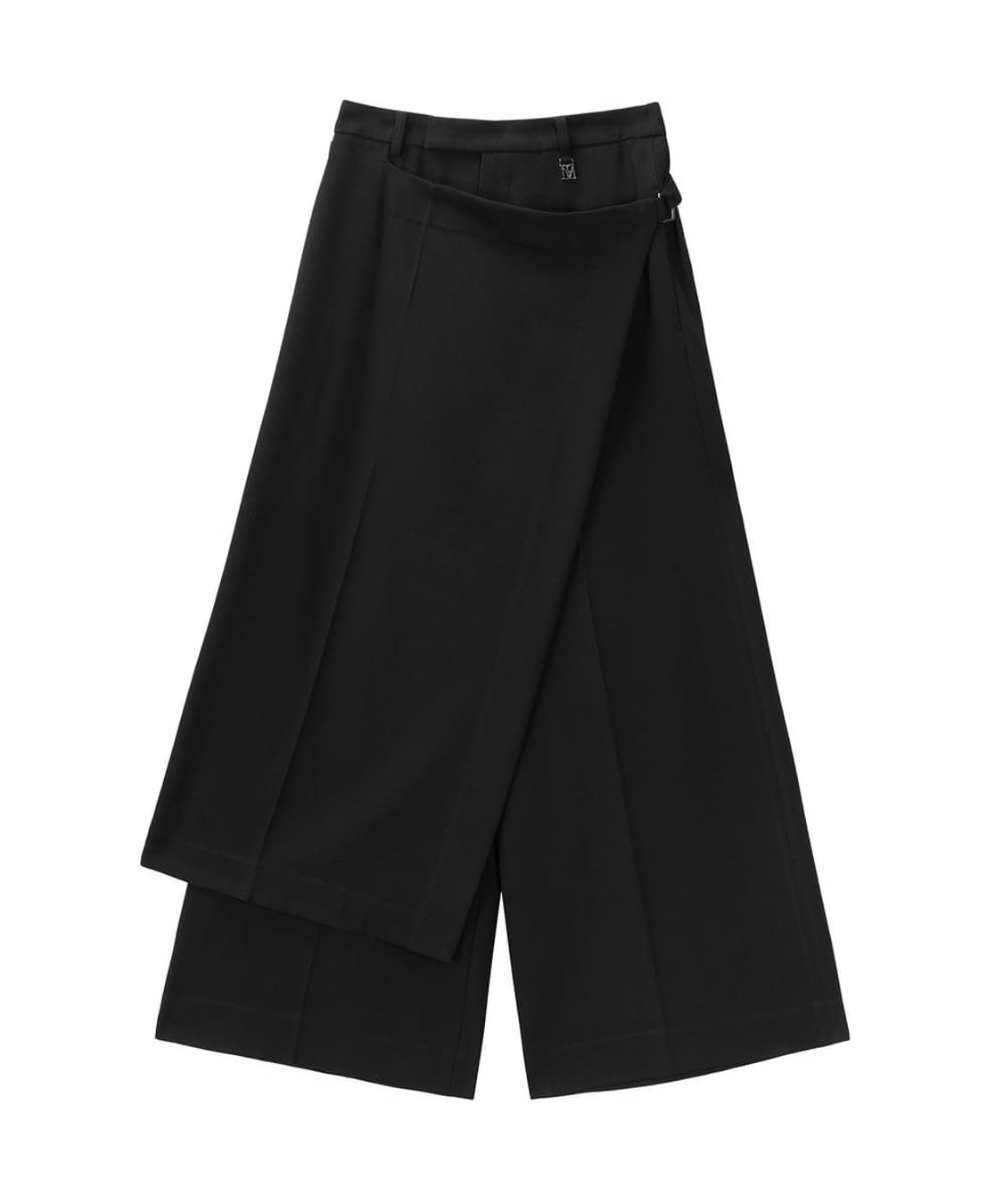 트리밍버드 사이드 버클 랩 스커트 팬츠  상품이미지3