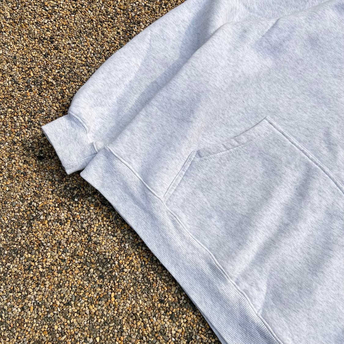 Gamma gallery 그레이 후드티 상품이미지3