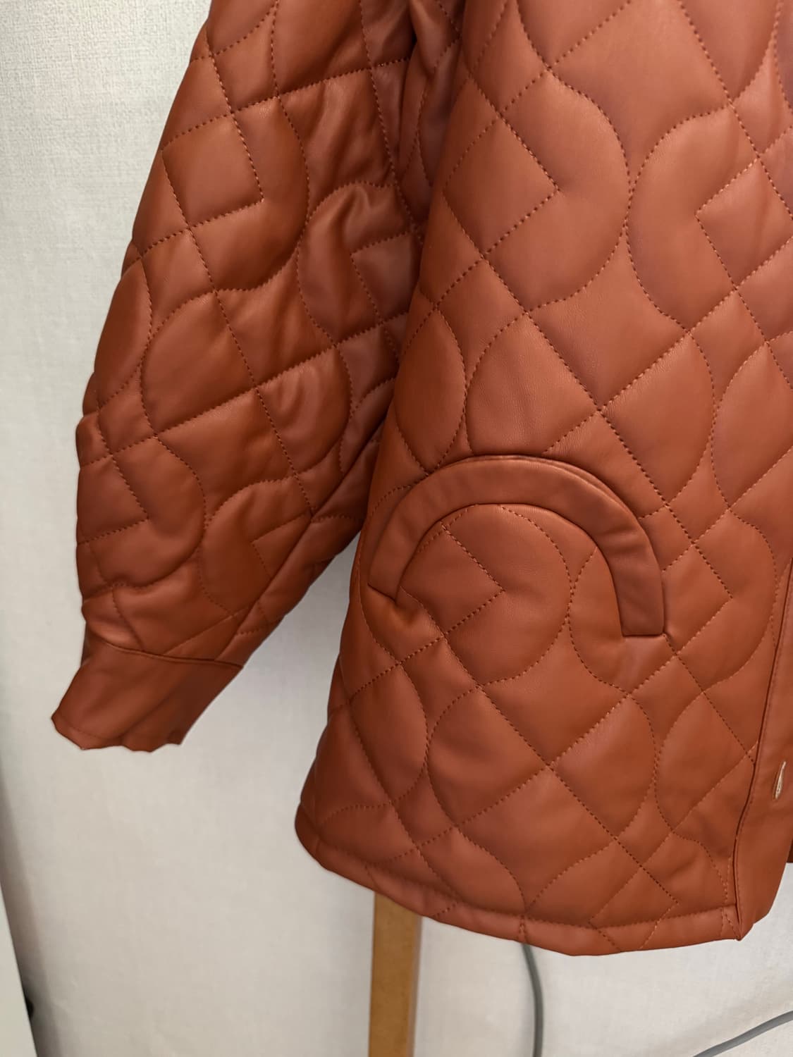 하우스오브써니 퀼팅 셔츠 자켓 상품이미지5