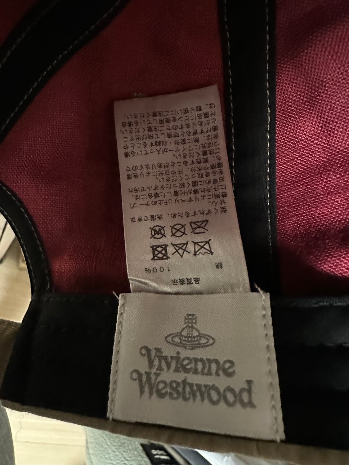 비비안웨스트우드 볼캡 베이지  상품이미지4