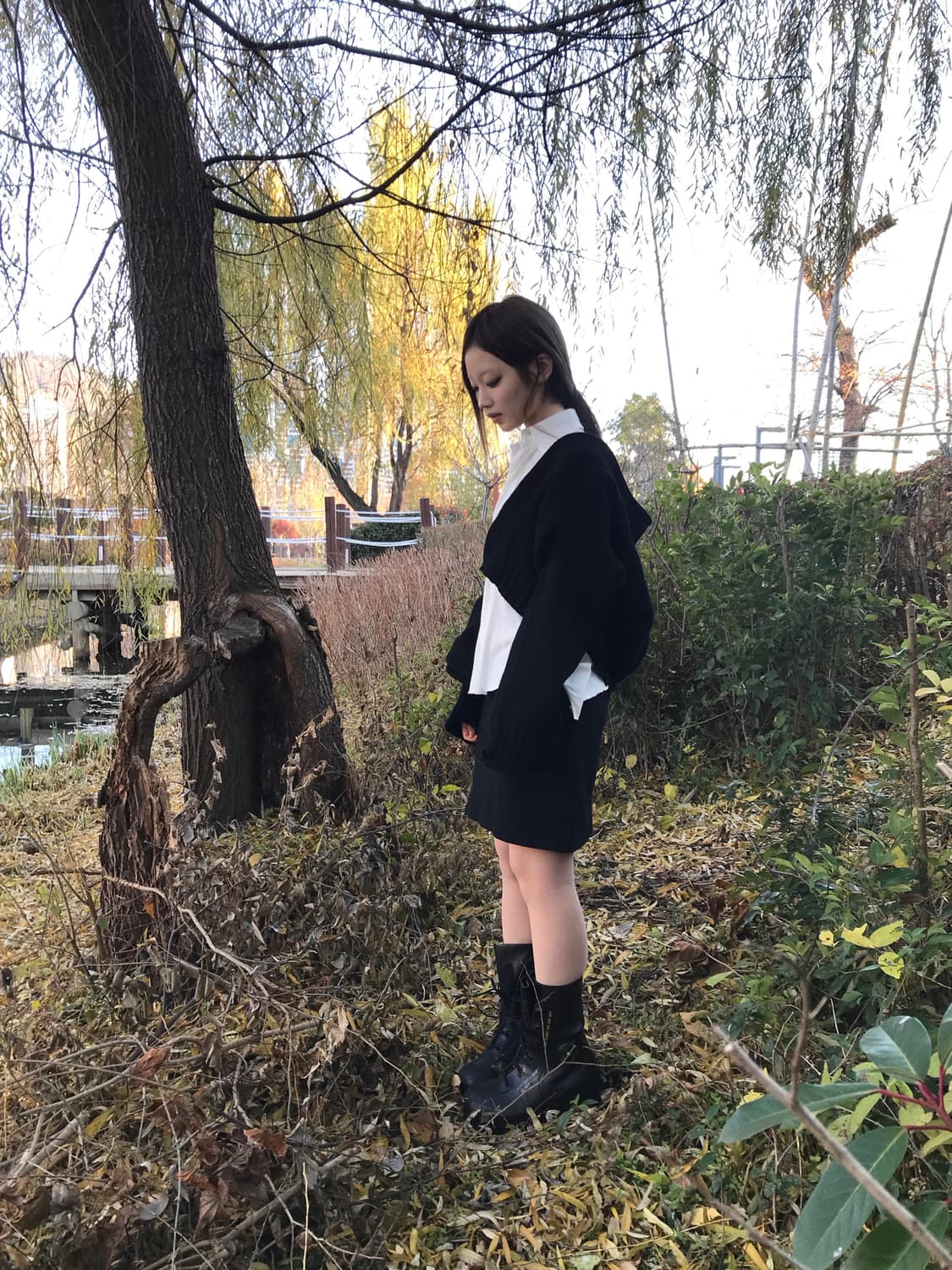 Y’s by 요지 야마모토 빅 후드 울 볼레로 자켓 상품이미지7