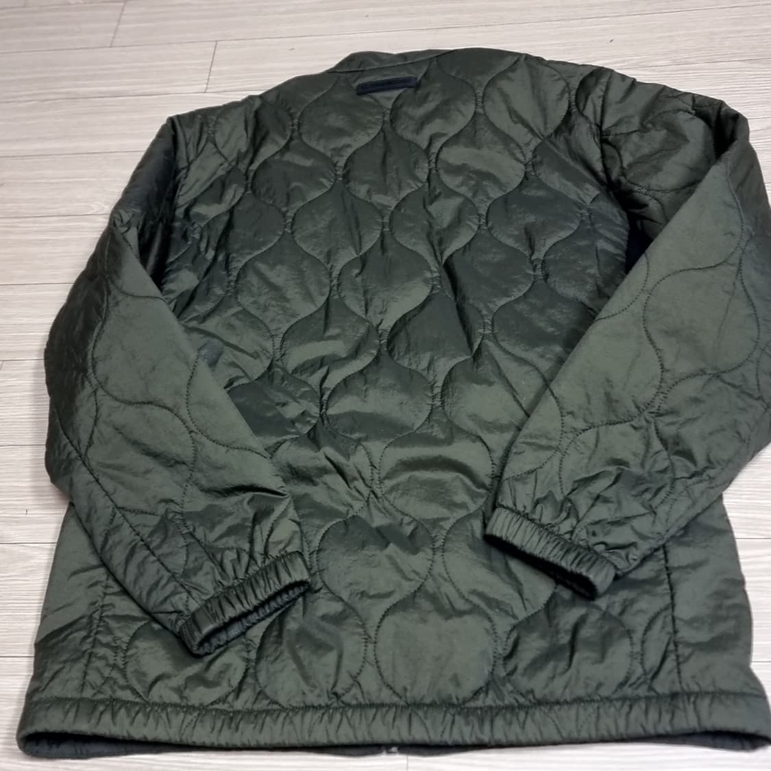 K2 퀼팅 자켓 카키색 깔깔이 패딩(100-105) 상품이미지2