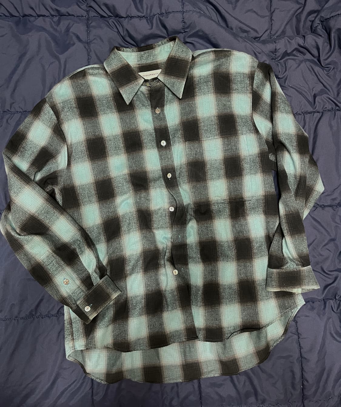 999휴머니티 이지 체크 셔츠 v5 3size 상품이미지2