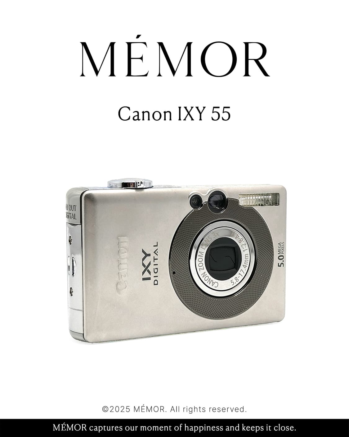 아이유님사용모델/인기✨Canon IXY 55 캐논 디카 카메라 상품이미지2