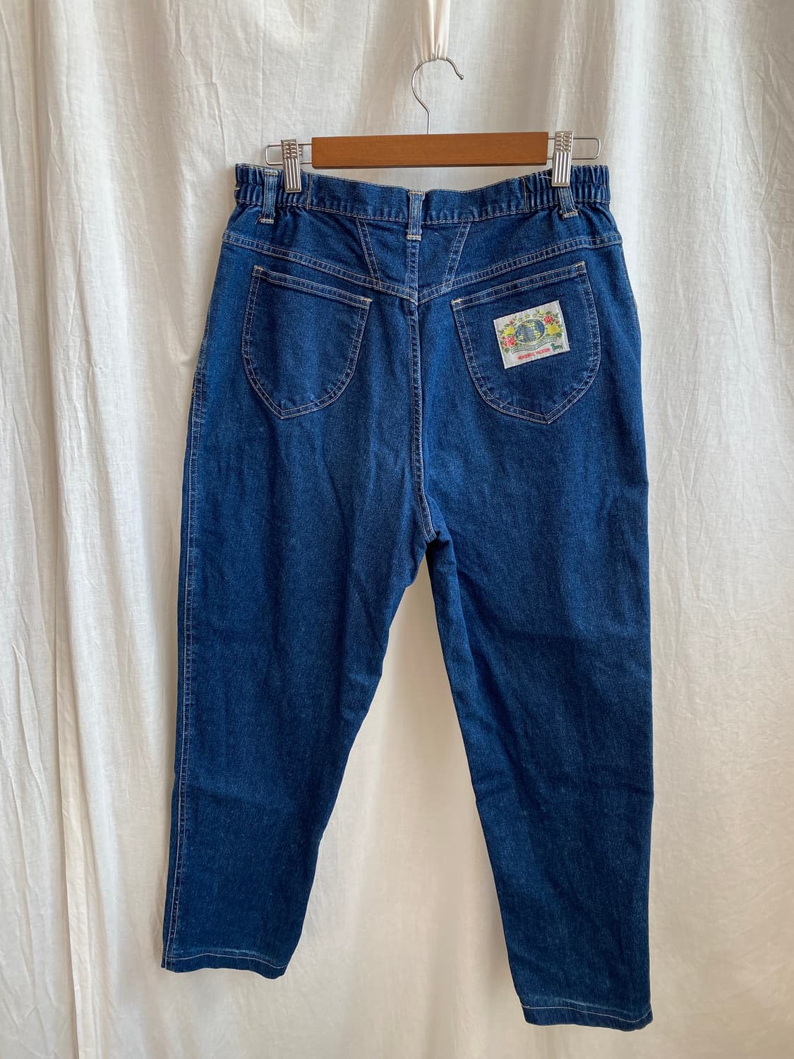빈티지 자수 데님밴딩팬츠(29-31) 상품이미지2
