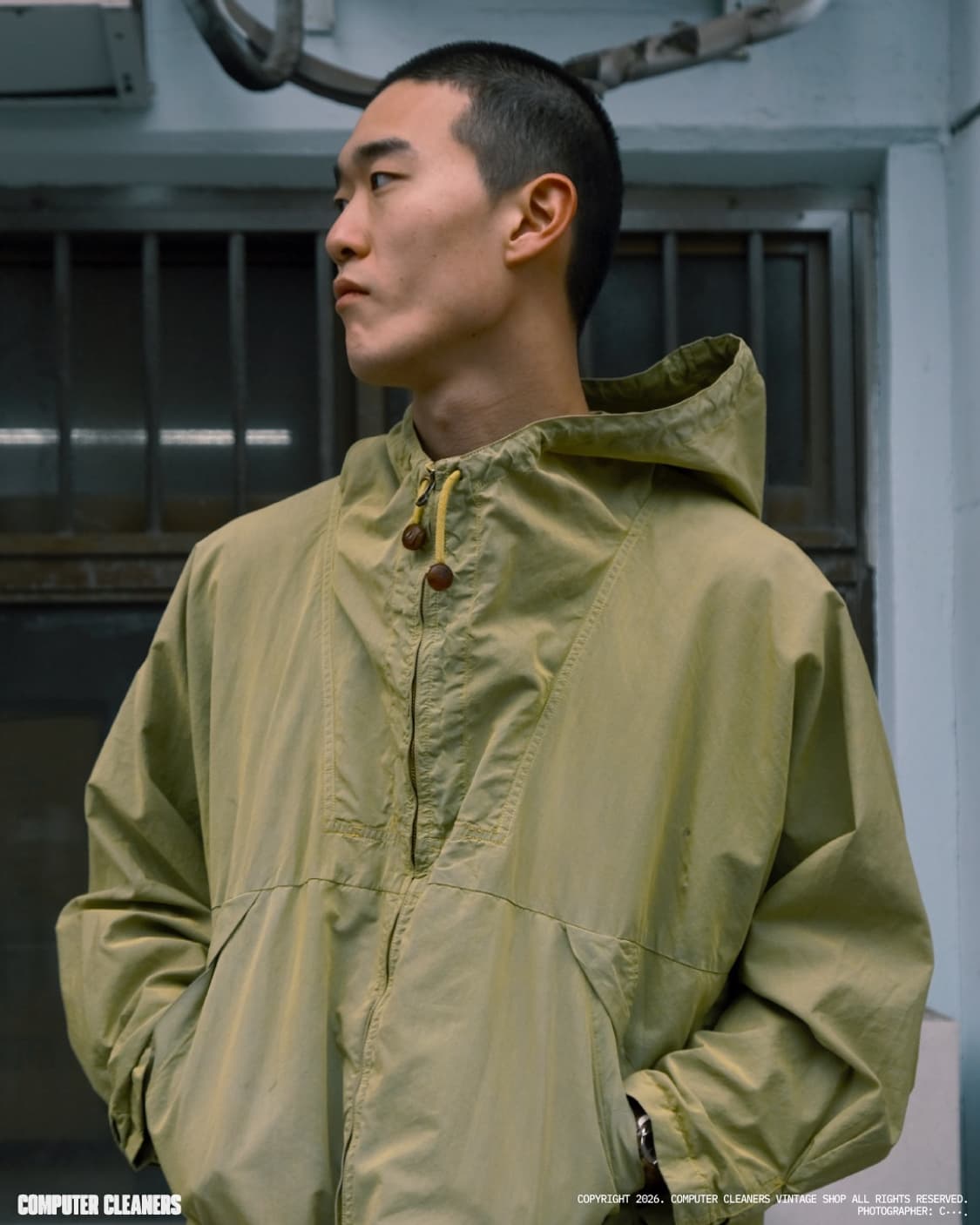 86SS CP컴퍼니 듀얼 레이어 후드 집업 스목 자켓 상품이미지2