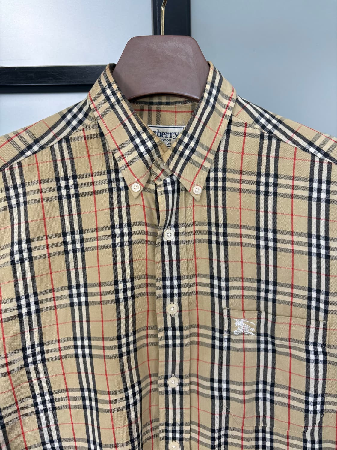  [L]BURBERRY버버리 여성 노바체크 셔츠  상품이미지3