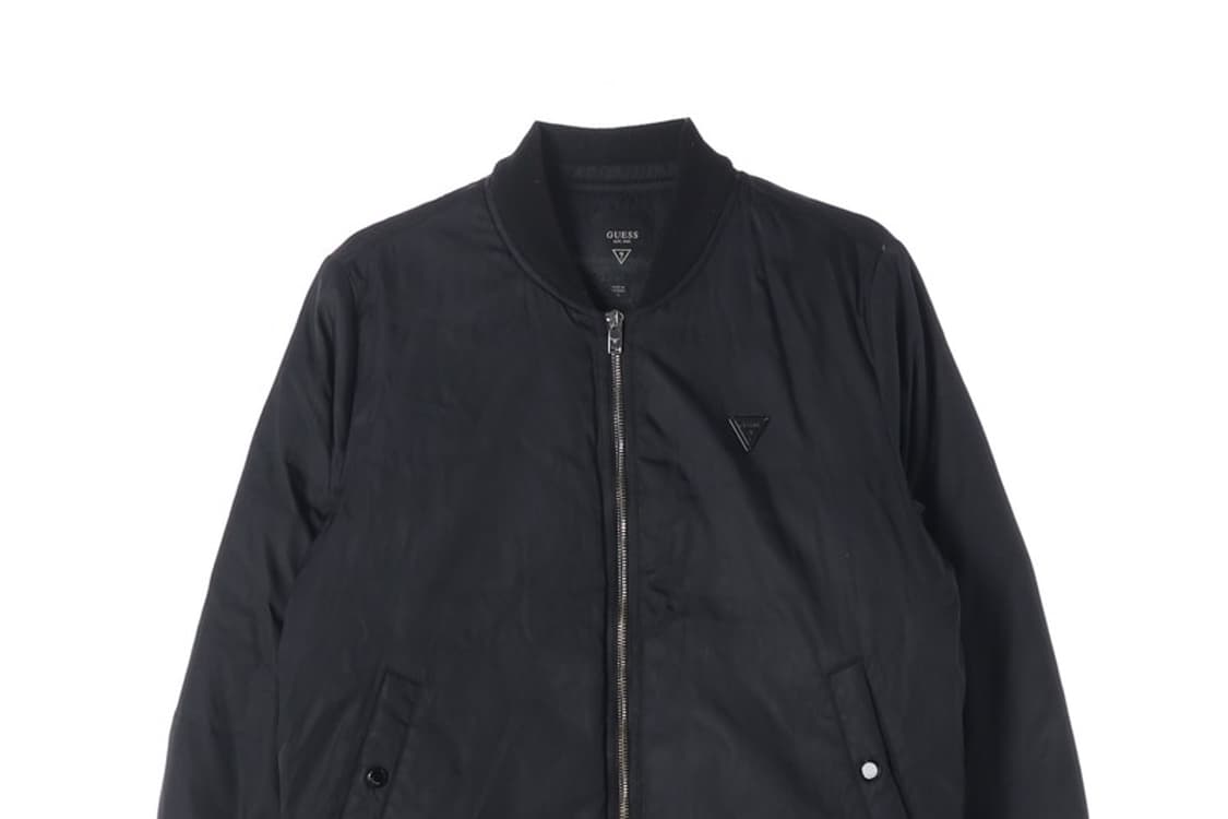 GUESS 블랙 덕다운 항공점퍼 S 상품이미지4