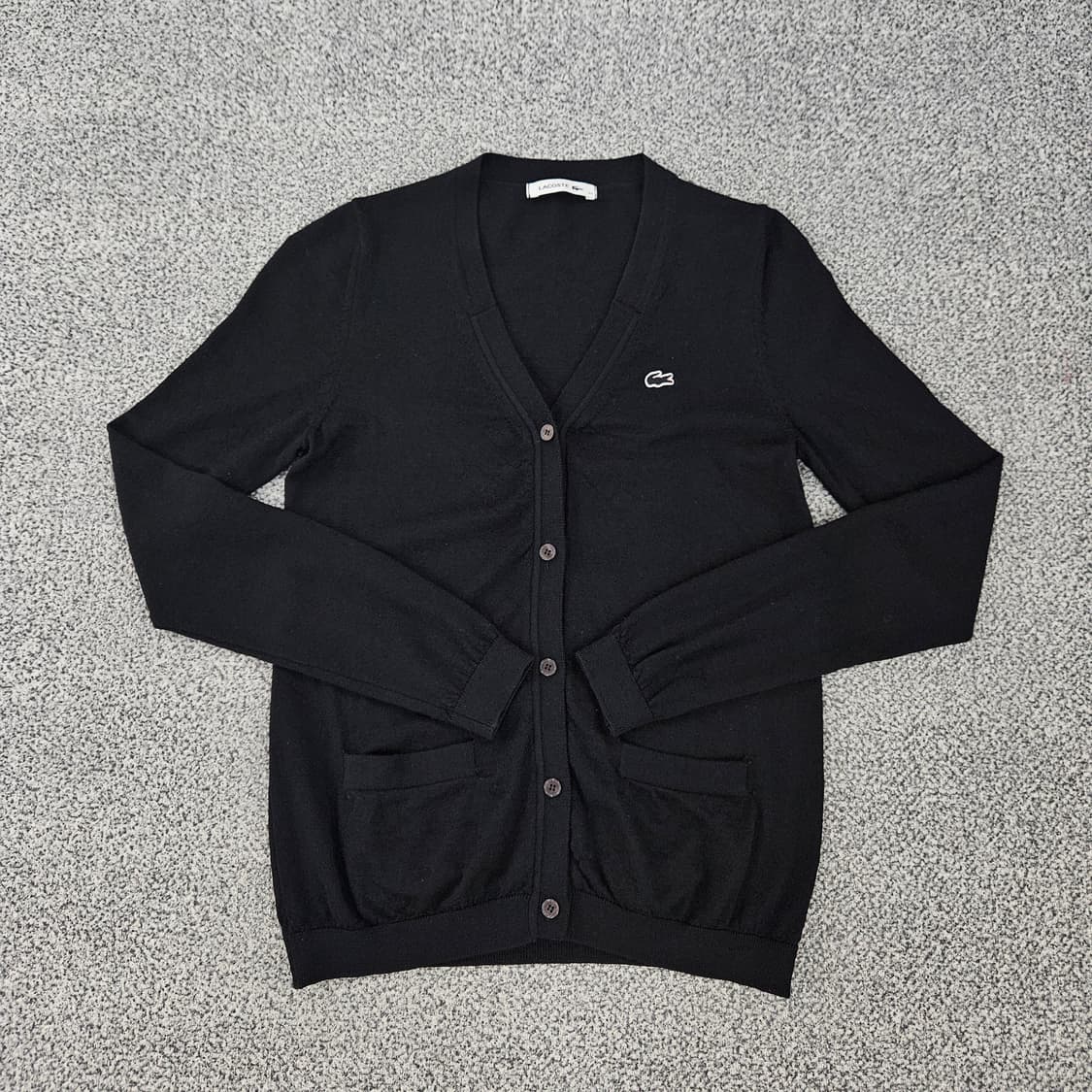 [34] 라코스테 여성 울 브이넥 니트 가디건 1103JM1 상품이미지1