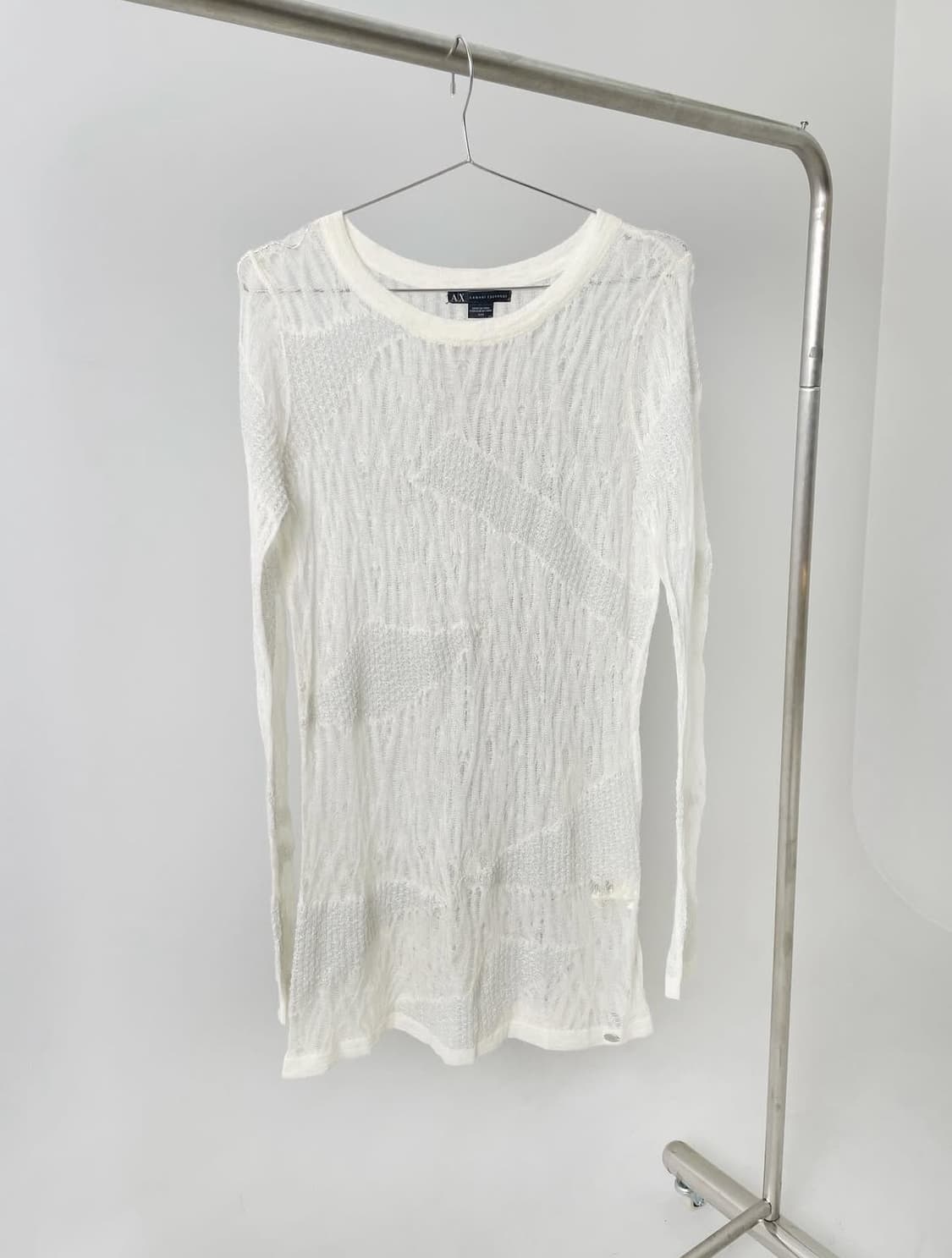 아르마니 로우 텍스처 니트 상품이미지1