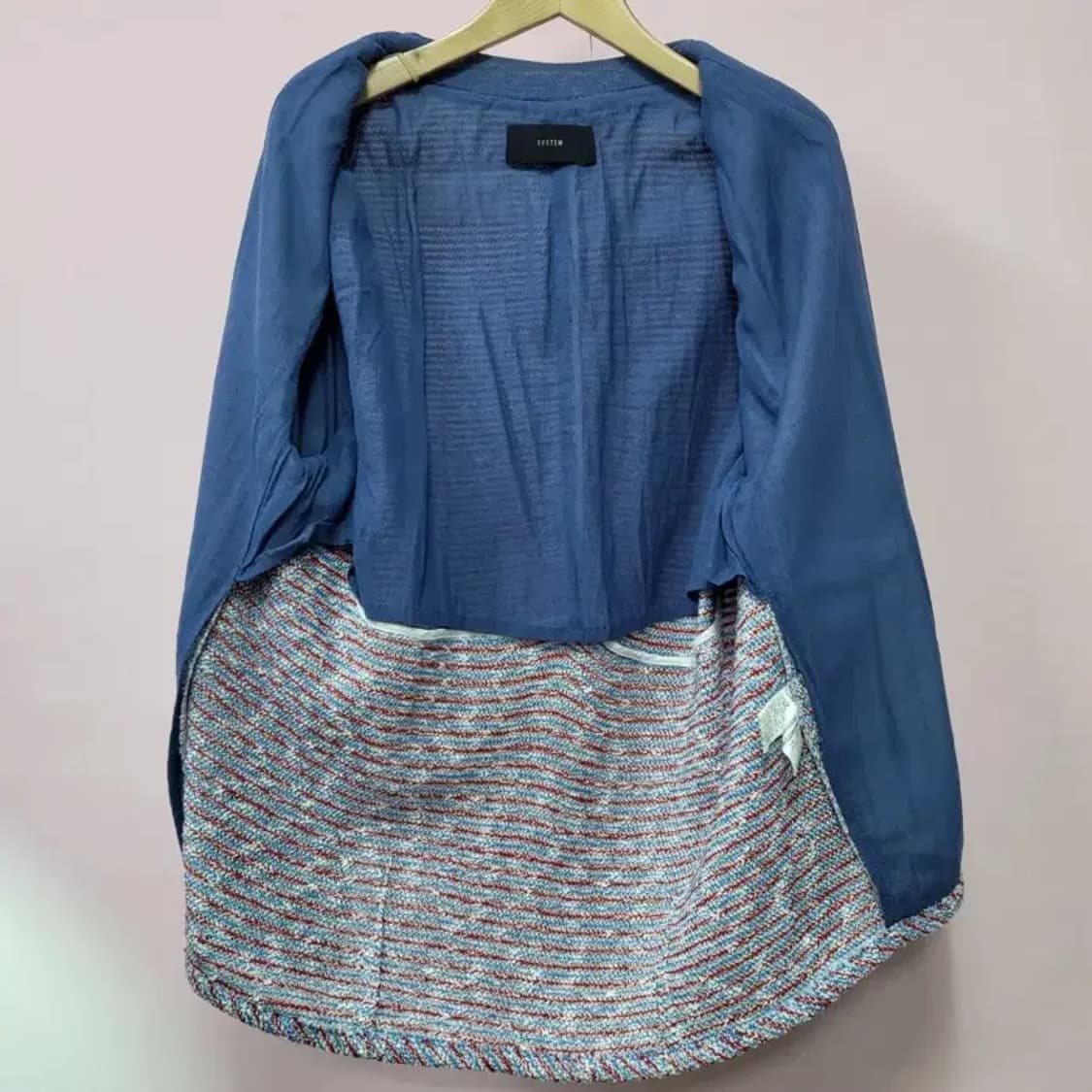 시스템 트위드 재킷 55 상품이미지5