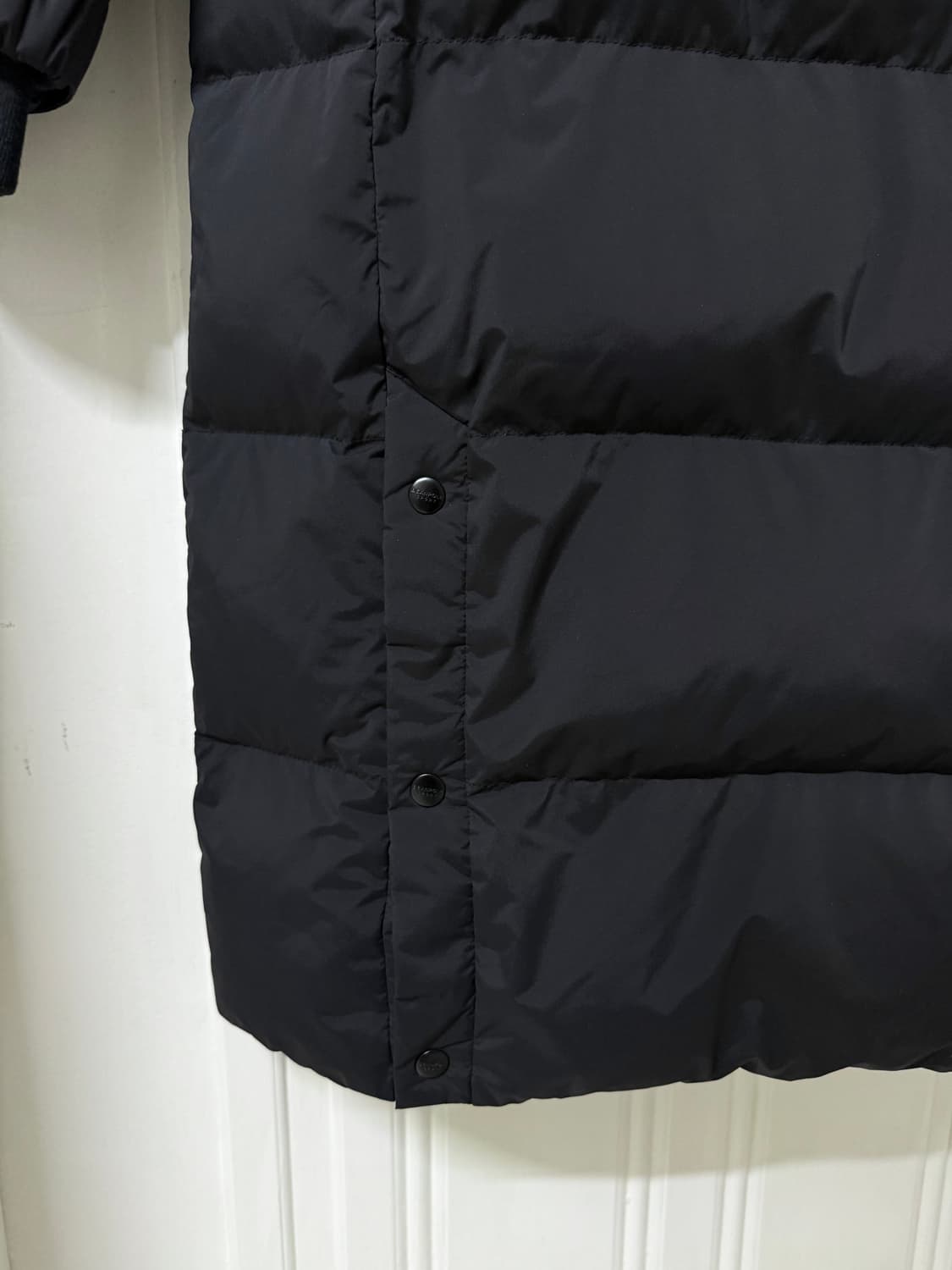 85사이즈 공용 빈폴 스포츠 블랙 롱패딩 상품이미지5