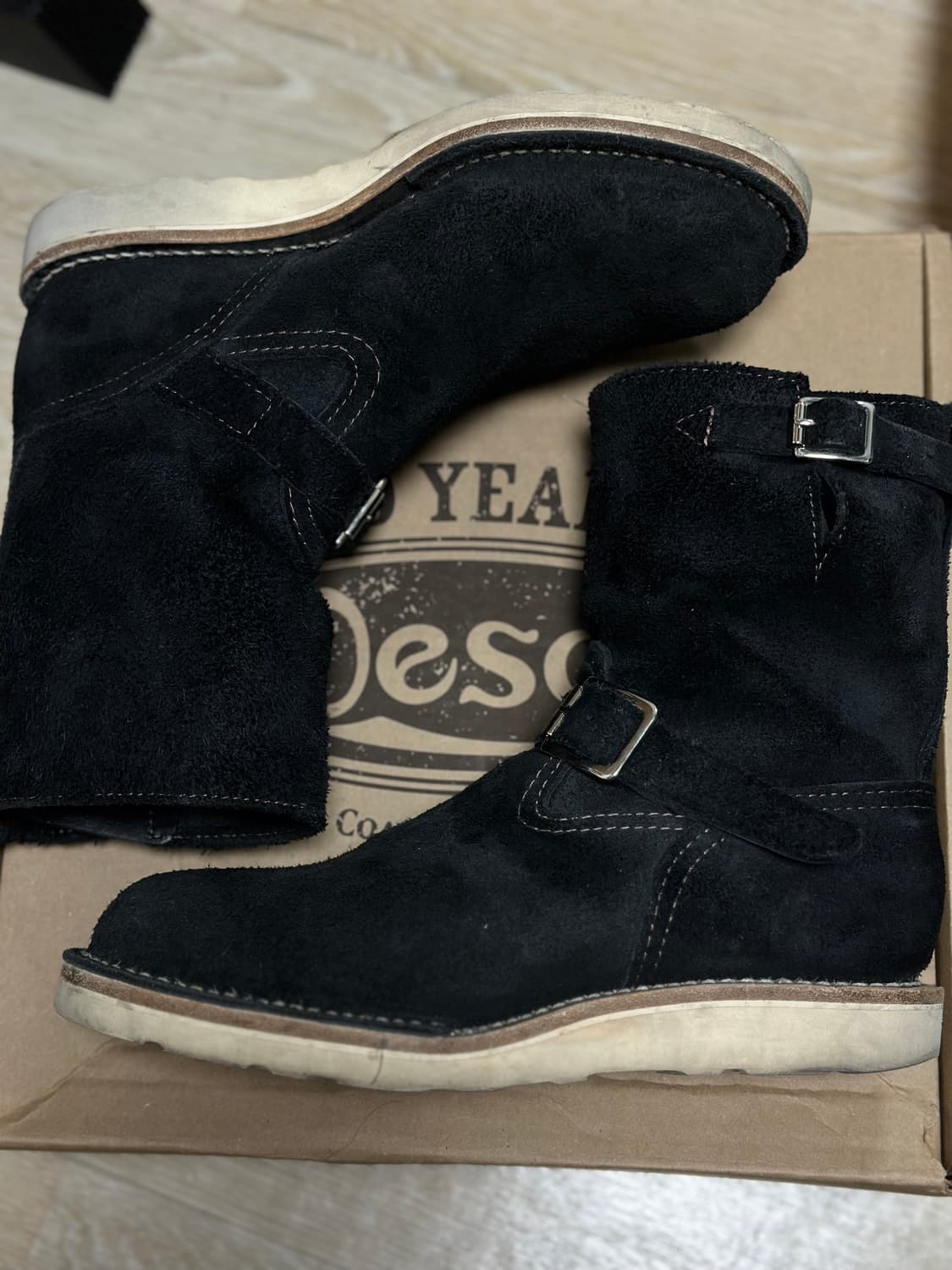 wesco 웨스코 보스 100주년 블랙 러프아웃 8.5e 265-270 상품이미지4