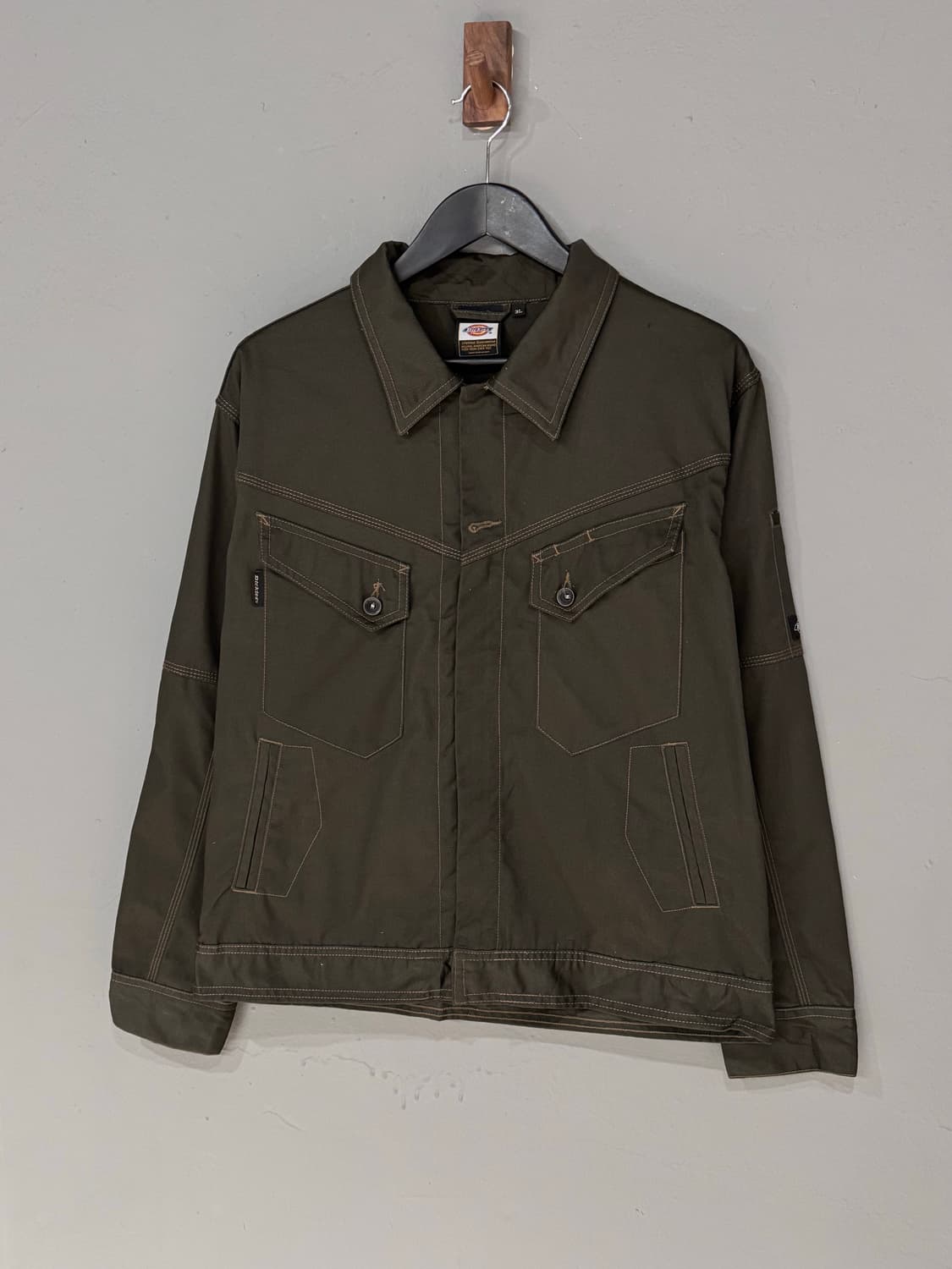 Dickies 디키즈 스티치 카키 워크자켓  상품이미지1