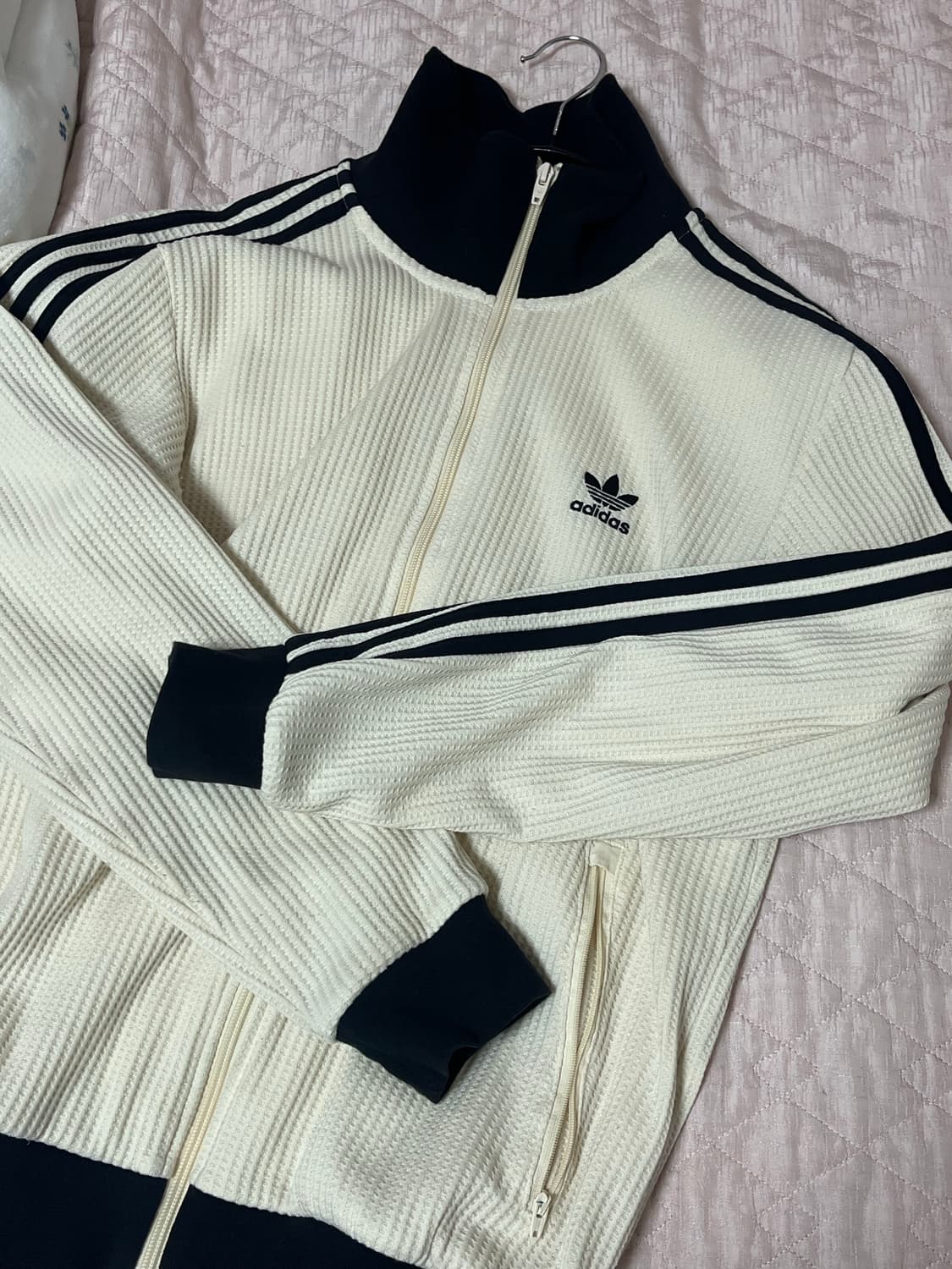 아디다스 베켄바우어 와플 트랙탑 화이트 L 상품이미지2