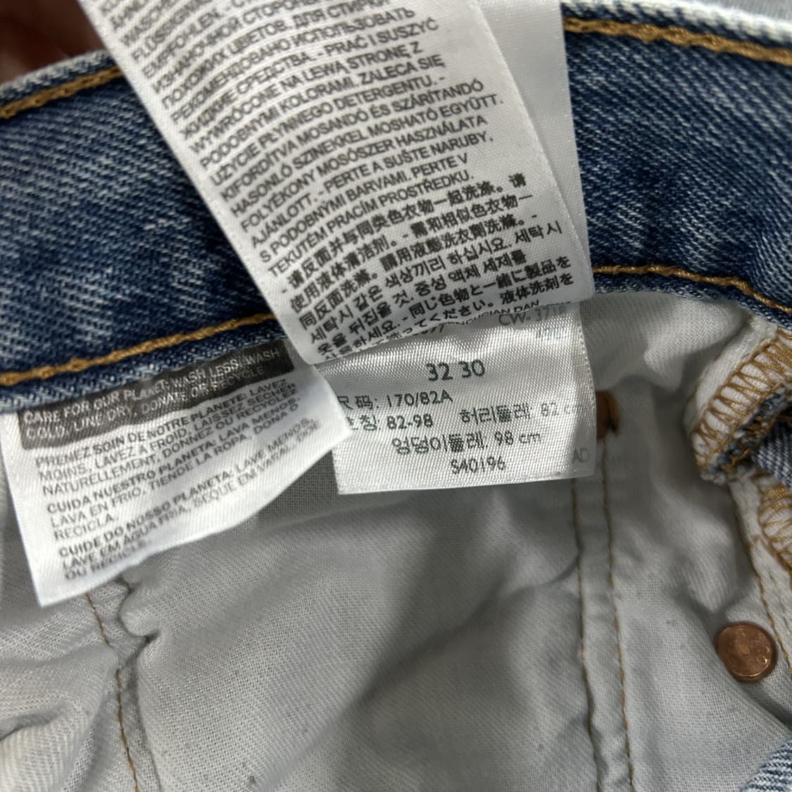 리바이스 빈티지 데님 청바지 501 32 상품이미지4